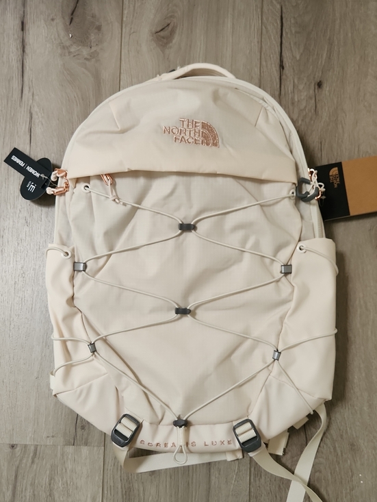 The Northface Women\'s Borealis Luxe Backpack - Gardenia White/Burnt Coral Metal main image 7